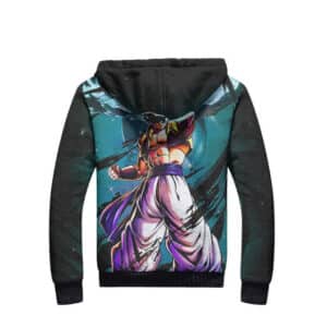 Dragon Ball Legends Gogeta Fusion Art Fleece Hooded Jacket