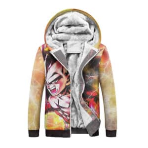 Dragon Ball Legends SSJ4 Vegeta Art Stylish Fleece Jacket