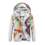 Dragon Ball Serious Super Saiyan Gohan Art Dope Fleece Jacket