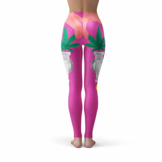 Cannabis Oil Faucet Drip Art Cool Yoga Pants