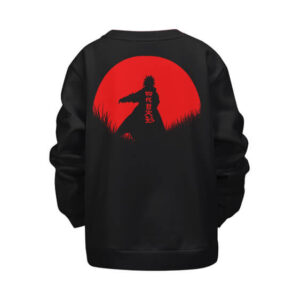 Minato Red Silhouette Yondaime Hokage Children Sweatshirt