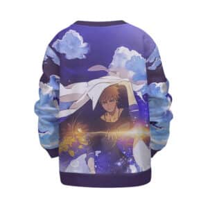Naruto Blue Night Sky Dope Fan Art Children Sweatshirt