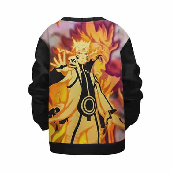 Naruto Epic Nine-Tails Chakra Mode Design Kids Sweatshirt