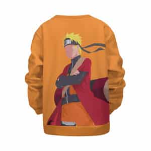 Naruto Sealed Sage Scroll Art Orange Children Sweatshirt