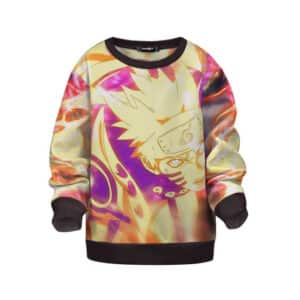 Naruto Six Paths Sage Mode Livid Aura Kids Sweater