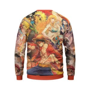 One Piece Series Pirate Characters Stunning Crewneck Sweater