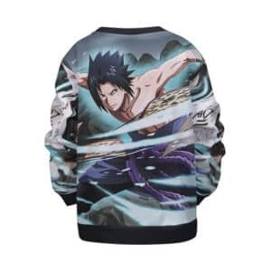 Sasuke Uchiha Summoning Scrolls Unique Kids Sweater