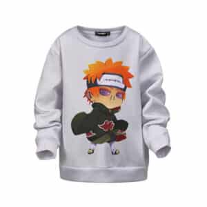 Unique Yahiko Pain Rinnegan Caricature Design Kids Sweater