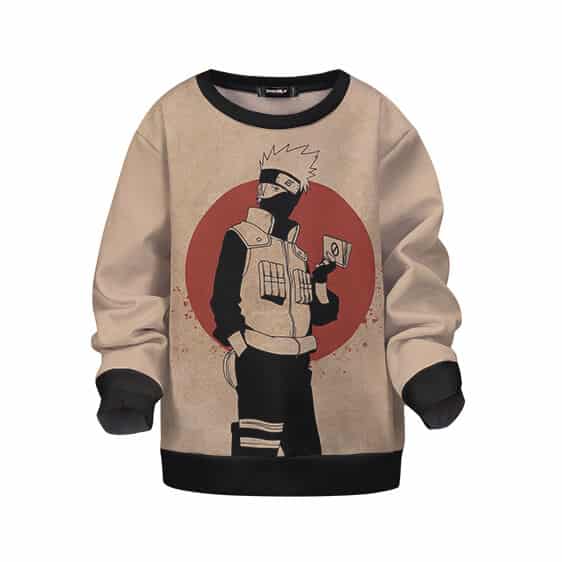 Vintage Kakashi Hatake Minimalist Art Children Sweatshirt