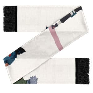 Kakashi Hatake & Sasuke Uchiha Pastel Colors Wool Scarf