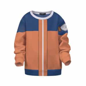 Young Naruto Chunin Exam Uniform Cosplay Kids Sweater
