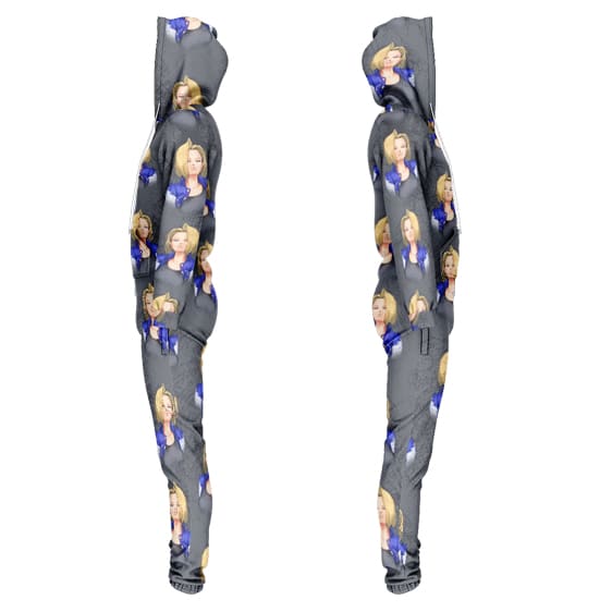 Luscious Android 18 3D Artwork Adult Onesie