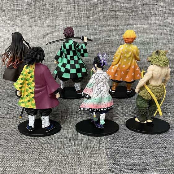 Demon Slayer Anime Protagonists Figurine Set