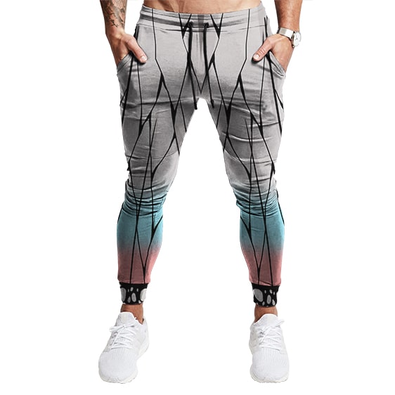 Demon Slayer Shinobu Kocho Pattern Jogger Pants