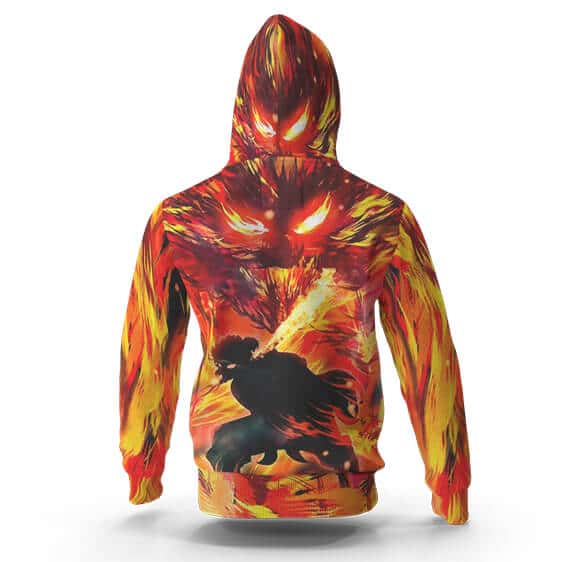 Kyojuro Rengoku Flame Tiger Hooded Sweatshirt