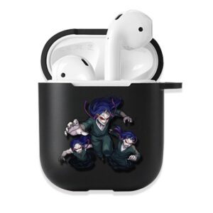 Swamp Demon Divided Into Three Black AirPods Case