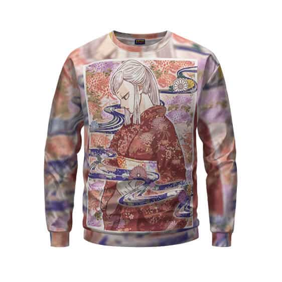 Amane Ubuyashiki Japanese Art Demon Slayer Sweater