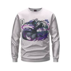 Demon Slayer Enmu Cool Purple Aura Sweatshirt