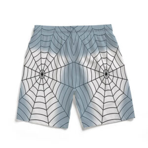 Demon Slayer Rui Spider Web Men's Beach Shorts