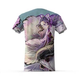 Demon Slayer Shinobu Kocho Butterfly Art Shirt