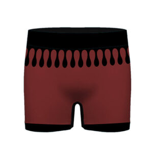 Doma Bloody Red Cosplay Pattern Boxer Shorts