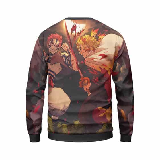 Epic Battle Akaza & Rengoku Demon Slayer Sweater