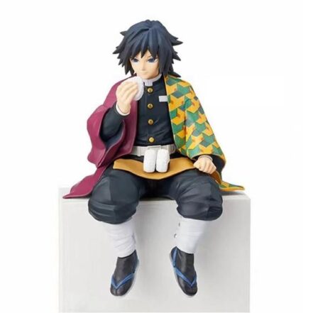 Giyu Eating Rice Ball Demon Slayer Toy Figure