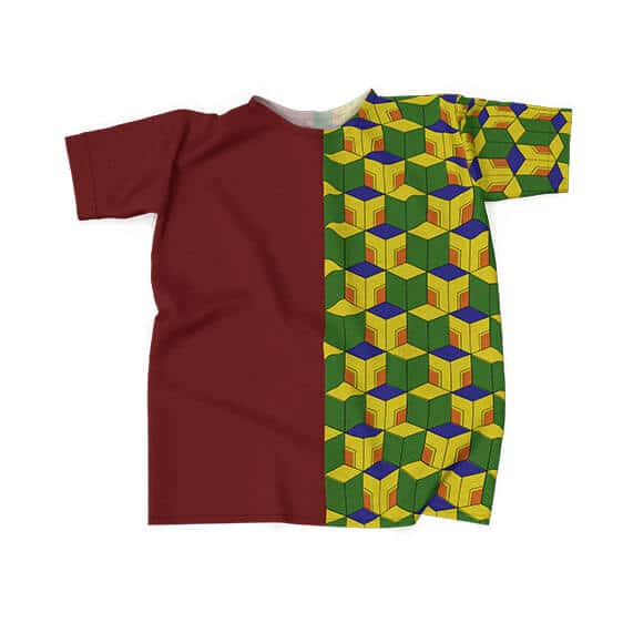 Giyu Tomioka Haori Geometric Design T-Shirt