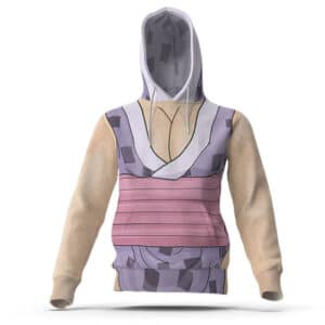 Hinatsuru Sexy Lavender Dress Hooded Sweatshirt