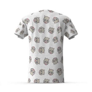 Inosuke Hashibira Boar Mask Pattern T-Shirt