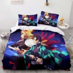 Kyojuro And Tanjiro Epic Demon Slayer Bedclothes