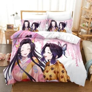 Lovely Kocho Sisters Kanae And Shinobu Bedding Set