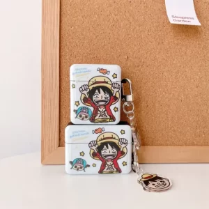 Luffy Cartoon Art Design AirPods Protective Cover
