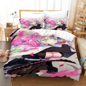 Mitsuri Shivers Of First Love Style Bedding Set