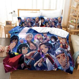 Most Powerful Demon Slayer Corps Members Bed Set