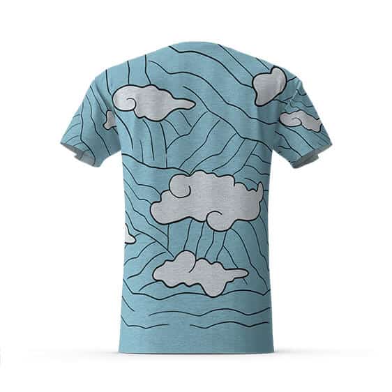 Sakonji Urokodaki Cloud Kimono Pattern Shirt
