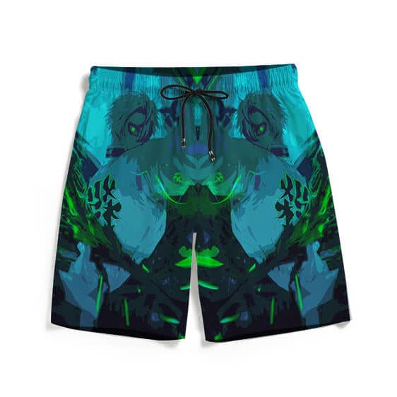 Sanemi Wind Breathing Art Men’s Swim Trunks