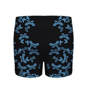 Amane Haori Blue Butterfly Pattern Men's Underwear