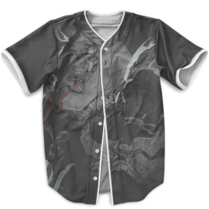 Cool Inosuke Artwork Demon Slayer Baseball Jersey