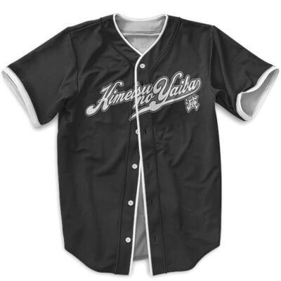 Demon Slayer Corp Destroy Kanji Baseball Jersey