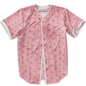 Demon Slayer Nezuko Kimono Design Baseball Shirt