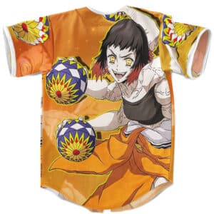 Demon Slayer Susamaru Battle Mode Baseball Shirt
