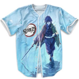 Demon Slayer Water Hashira Giyu Baseball Shirt