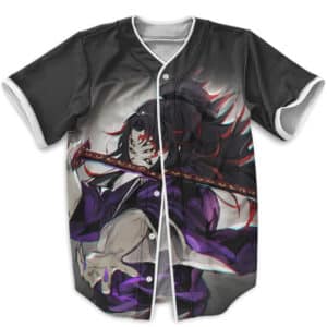 Kokushibo Demon Slayer Graphic Baseball Jersey