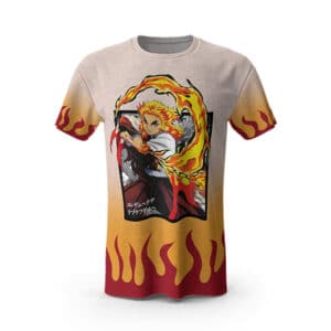 Kyojuro Rengoku Demon Slayer Streetwear T-Shirt