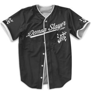 Tanjiro Team Demon Slayer Corp Kanji MLB Shirt
