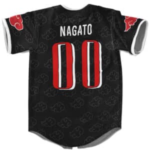 Akatsuki Pain Nagato Cloud Logo Baseball Shirt
