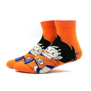 DBZ The Chosen One Young Son Gohan Orange Socks