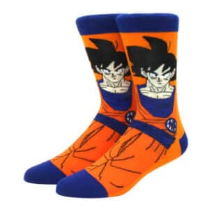 Goku Wearing Keikogi Training Clothes Design Socks