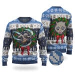 Inosuke Boar Head Art Ugly Christmas Sweater